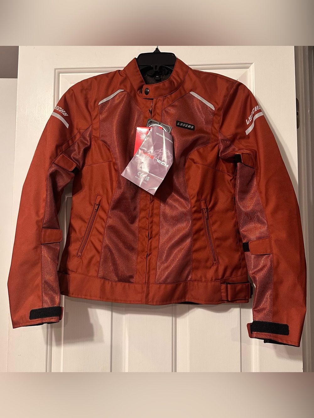 Lyschy Motorcycle Jacket, NWT Size XL